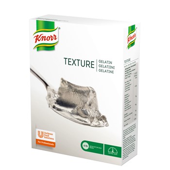 Texture, gelatin